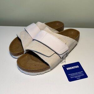 Birkenstock Kyoto Nubuck-Suede Leather Sandals